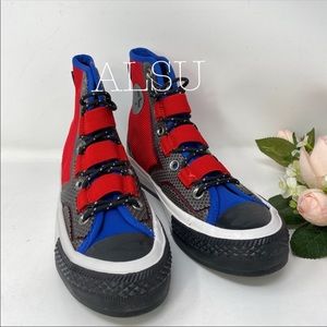 CONVERSE CHUCK 70 TECH HIKER HIGH TOP ENAMEL RED W